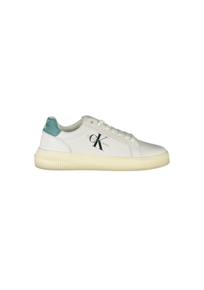 Sleek White Sneakers with Eco-Conscious Design - EU40/US7