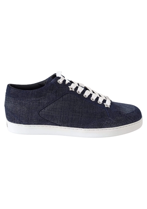 Jimmy Choo Miami Blue Denim Sneakers - EU36/US6