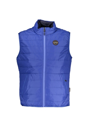 Sleek Sleeveless Contrast Detail Jacket - S