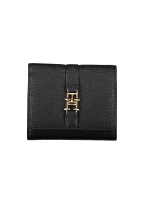 Black Polyethylene Women Wallet