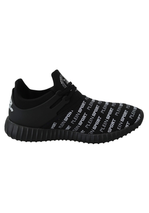 Plein Sport Black Polyester Runner Henry Sneakers - EU39/US6