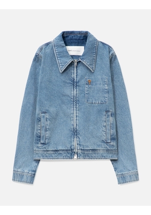 Contrasted Ami de Coeur Zipped Jacket