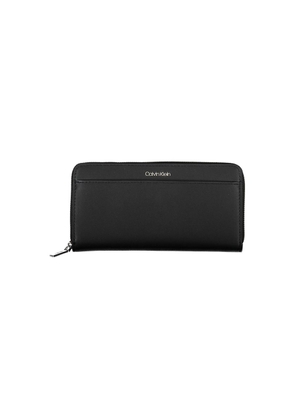 Black Polyethylene Women Wallet