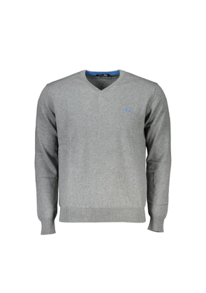 Brown Cotton Men Sweater - XXL