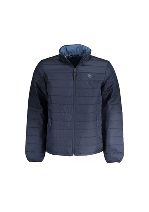 Blue Polyester Jacket - S