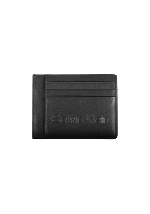 Black Polyethylene Men Wallet