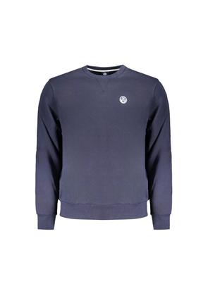 Blue Cotton Sweater - S