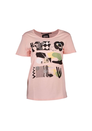 Pink Cotton Unisex T-Shirt - 2XS