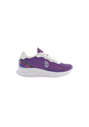 Purple Polyester Women Sneaker - EU35/US5