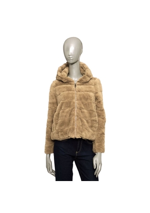 Beige Polyester Jackets & Coat - S