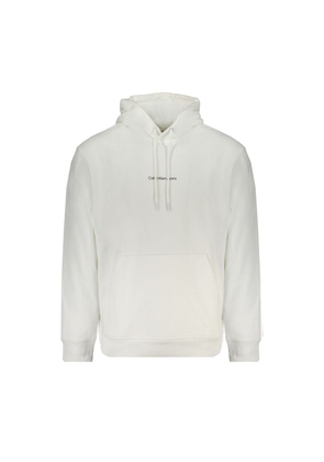 White Cotton Sweater - L