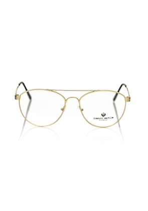Frankie Morello Gold Metallic Fibre Frame