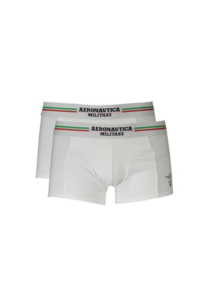 White Cotton Men Boxer - XXL