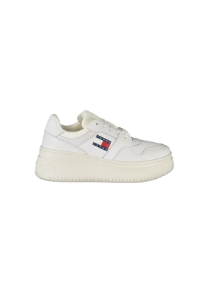 White Leather Women Sneaker - EU38/US8