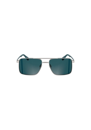 Gray Metal Men Sunglass