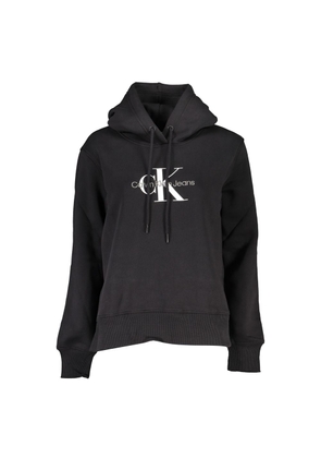 Black Cotton Sweater - L