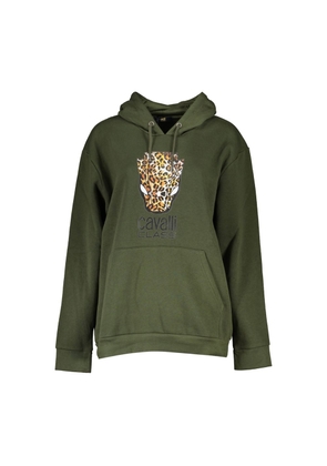 Green Cotton Sweater - L