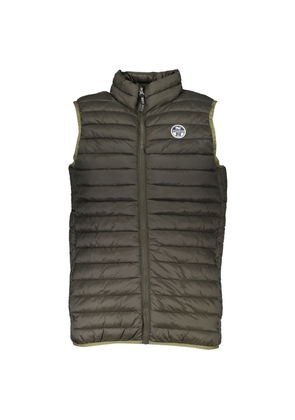 Green Polyamide Men Jacket - XL