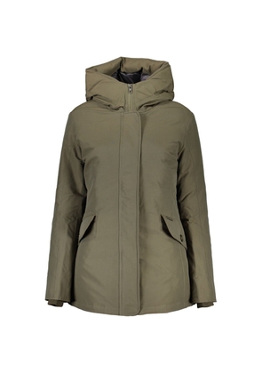 Green Cotton Jackets & Coat - XL