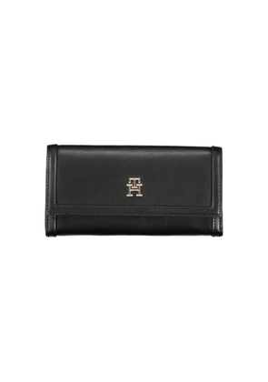 Elegant Black Dual-Compartment Wallet