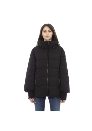 Baldinini Trend Black Polyamide Jackets & Coat - 3XL