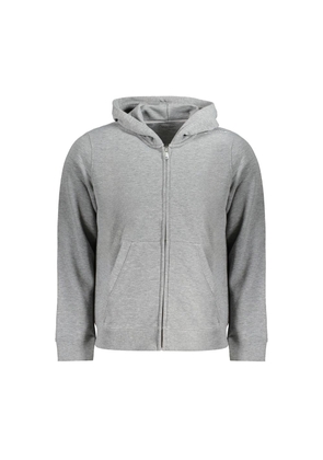 Gray Polyester Sweater - S
