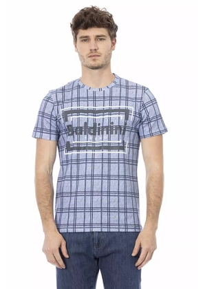 Baldinini trend Light Blue Cotton T-Shirt - XS