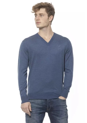 Billionaire Italian Couture Blue Cashmere Sweater - S