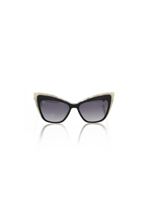 Frankie Morello Black Acetate Sunglasses