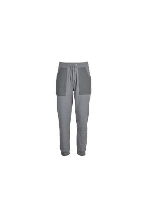 Bikkembergs Gray Cotton Joggers (Workout Pants) - M