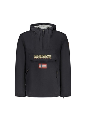 Napapijri Black Polyamide Jackets & Coat - XXL