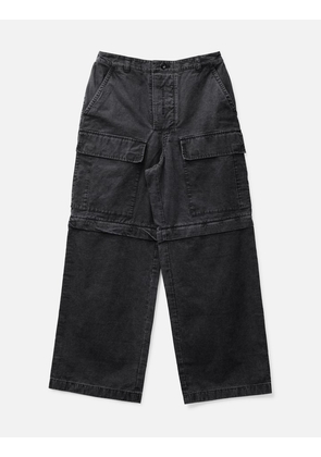 Vintage Wash Ripstop Hybrid Cargo Pants