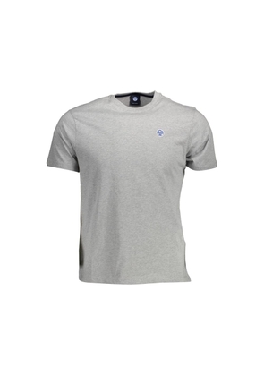 Brown Cotton Men T-Shirt - XL