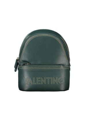 Green Polyethylene Women Backpack