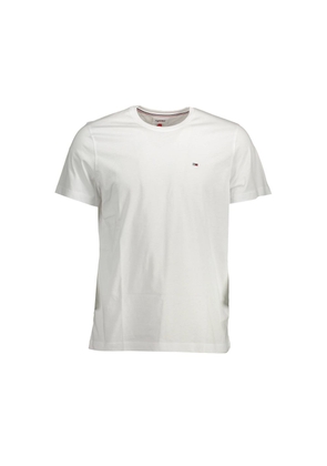 White Cotton T-Shirt - XXL