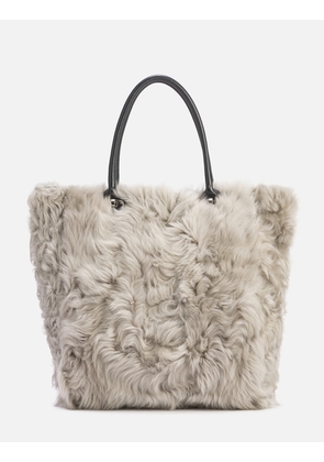 Sheepskin Shearling Tote Bag