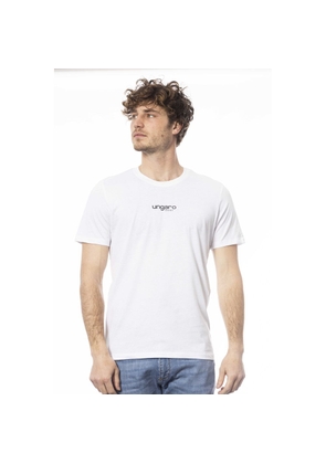 Ungaro Sport White Cotton T-Shirt - M