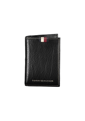 Black Leather Men Cardholder