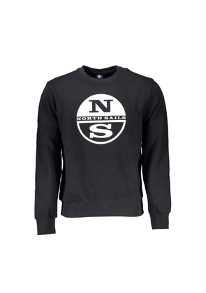 Black Cotton Sweater - XL