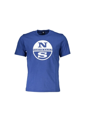 Blue Cotton T-Shirt - XL