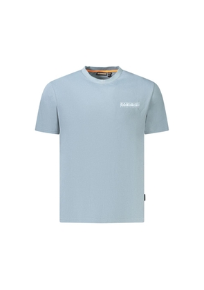 Brown Cotton Men T-Shirt - S