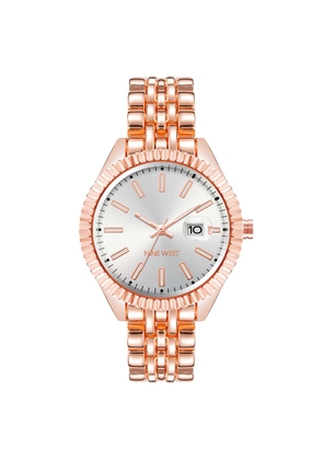 Nine West Multicolor Metal Dress Watch