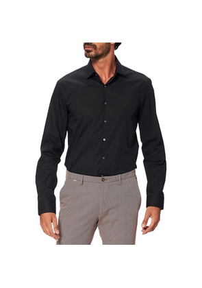 Black Cotton Shirt - 42