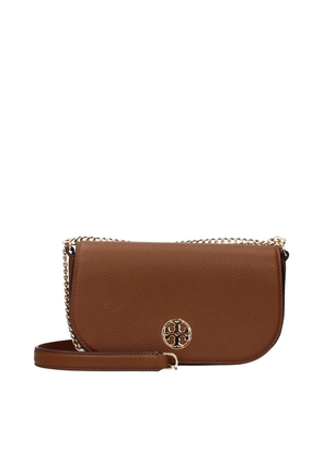 Brown Leather Crossbody Bag