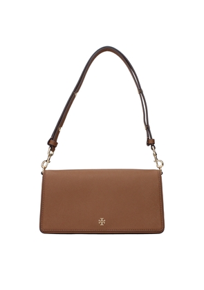 Brown Leather Shoulder Bag