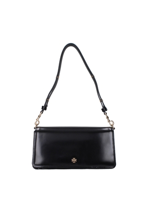 Black Leather Shoulder Bag