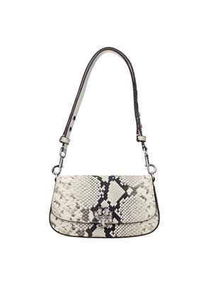 White Leather Shoulder Bag