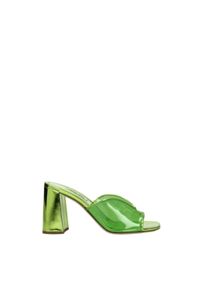 Green Plexiglass Sandal - EU36/US6