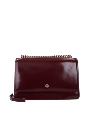 Red Leather Crossbody Bag