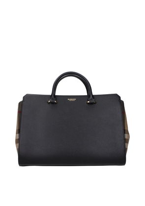 Black Leather Handbag